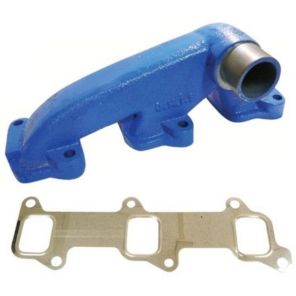 Aic Replacement Parts C5NE9430A Horizontal Exhaust Manifold Fits Ford Tractor 2000 3000 4000 4000S C5NE9430A-GSK_4 - main